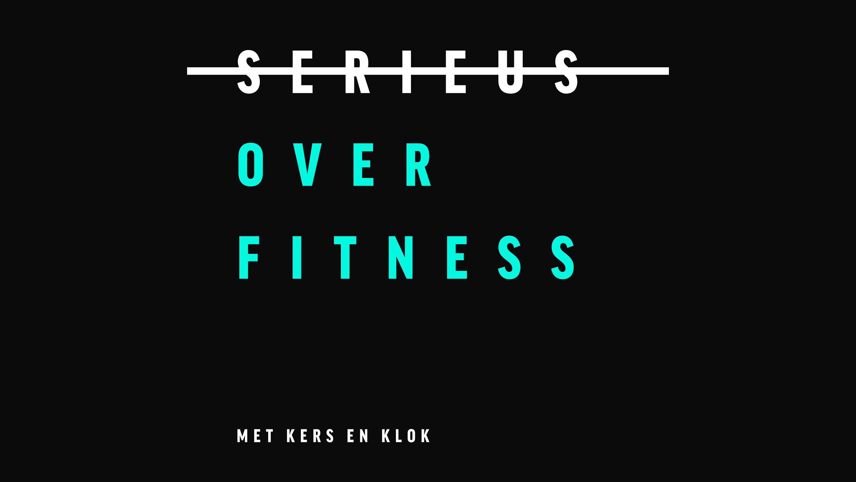 Nederlandse fitness podcast Serieus over Fitness met Kers en Klok